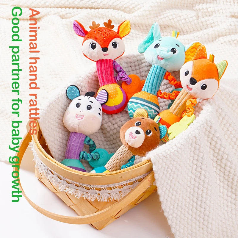 Baby Teether Rattle Toy