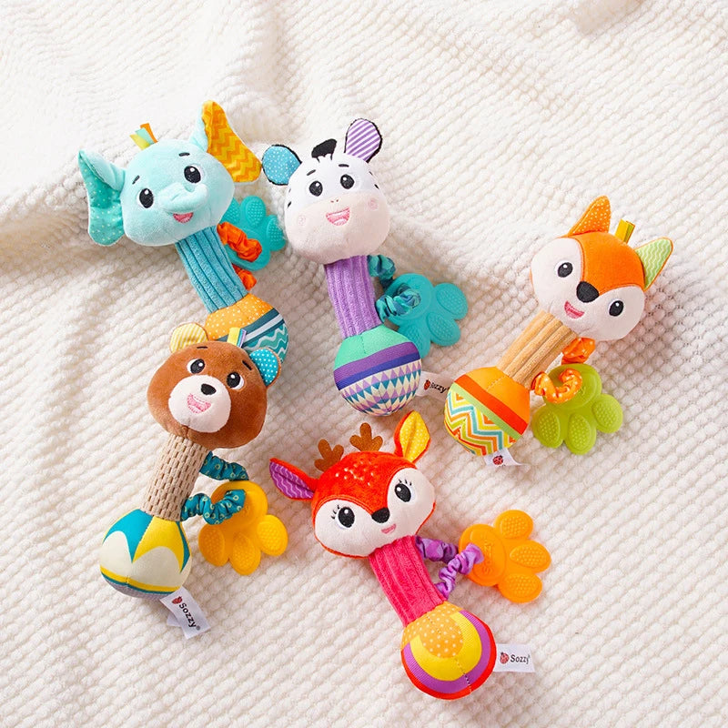 Baby Teether Rattle Toy