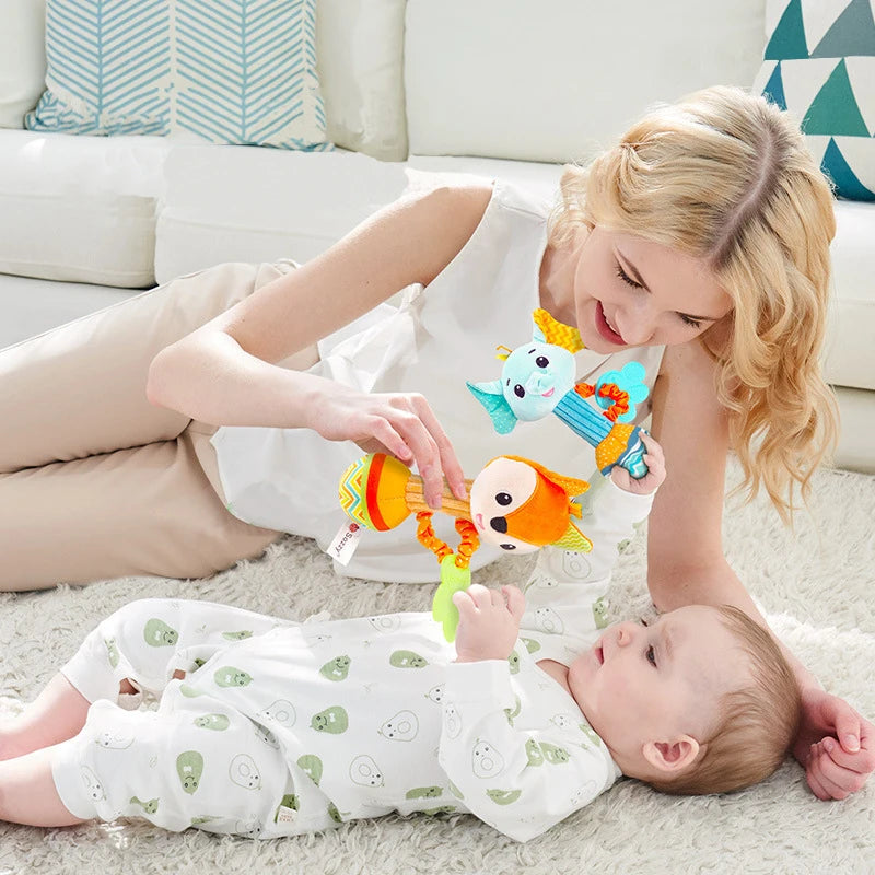 Baby Teether Rattle Toy